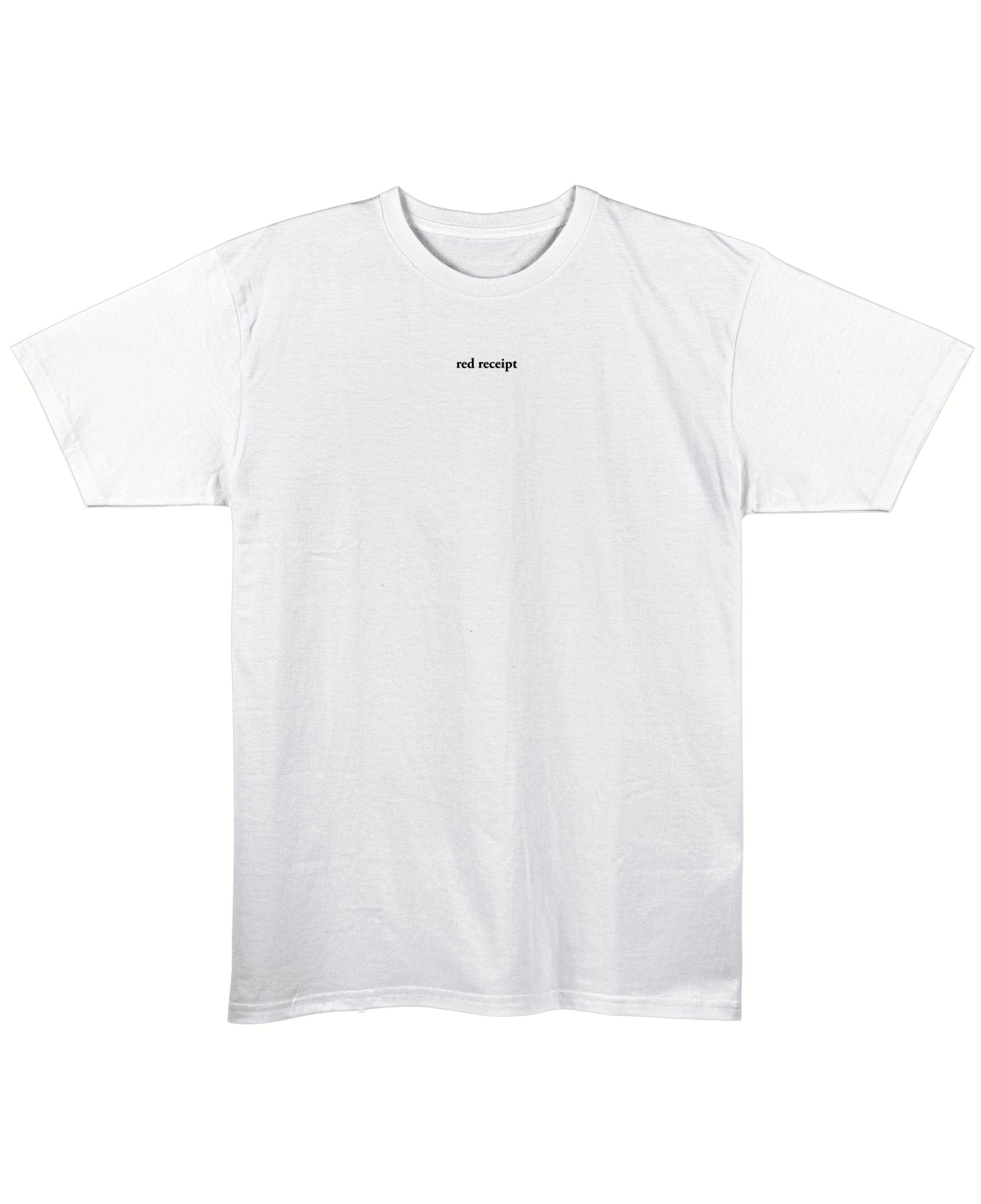 White Regular Fit T-shirt Front Design