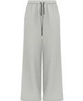 Grey Cotton Joggers Front Design